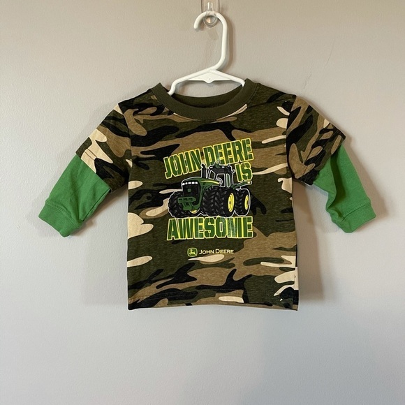 John Deere camouflage shirt with Tractor - Picture 8 of 11